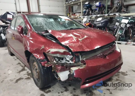 2008 Honda Civic Lx from USA, damaged, VIN 1HGFA16518L026490